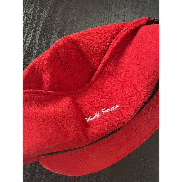 Red Box Logo Supreme polartec Hat - Picture 5 of 8